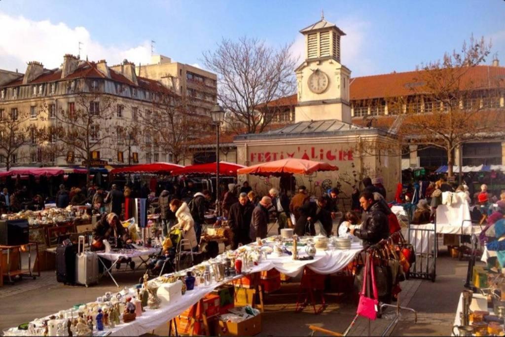 Atelier d’artiste # Artiste Loft # 35m2 Leilighet Paris Eksteriør bilde